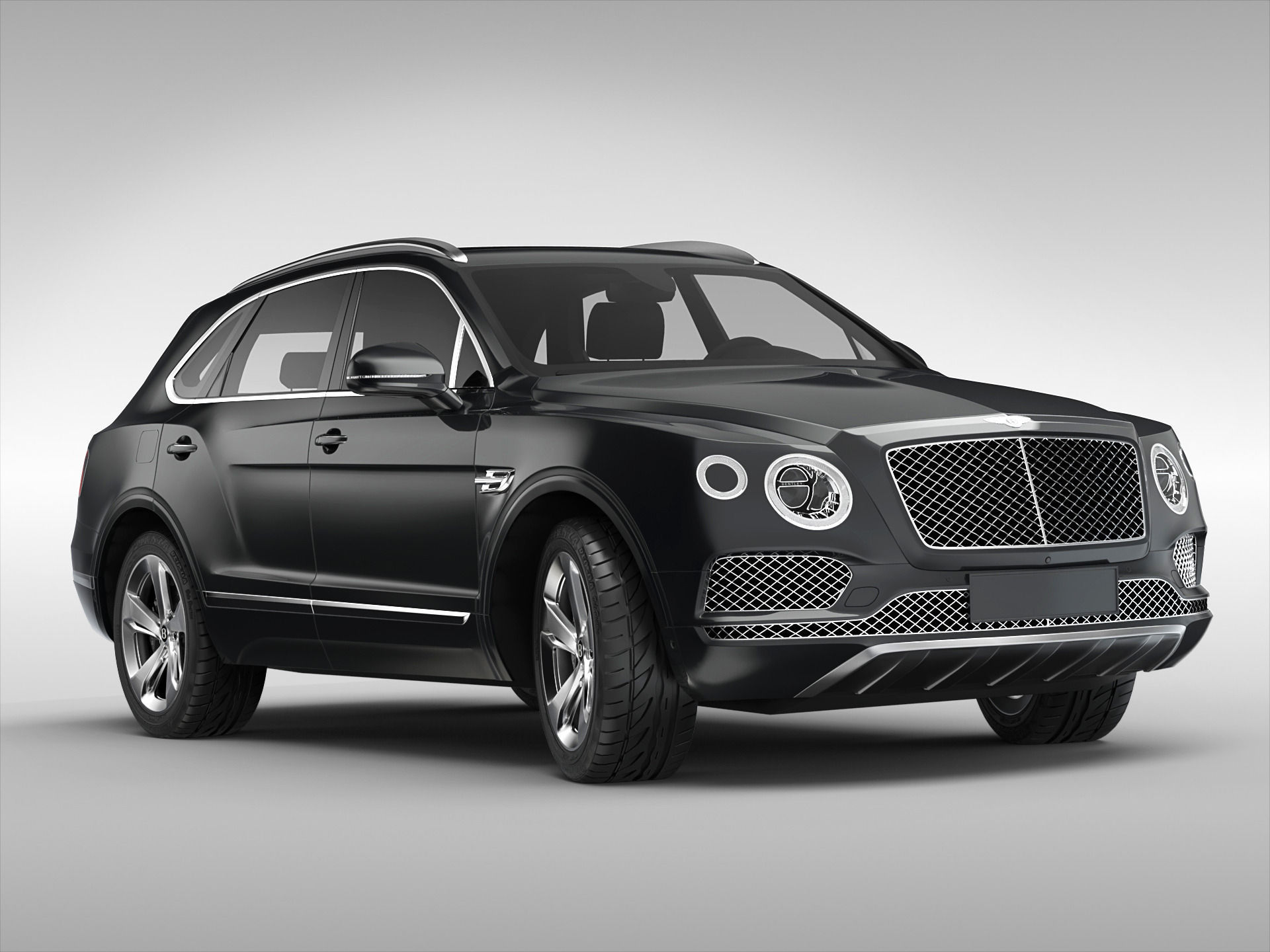 Bentley Bentayga 2017 3D model_3