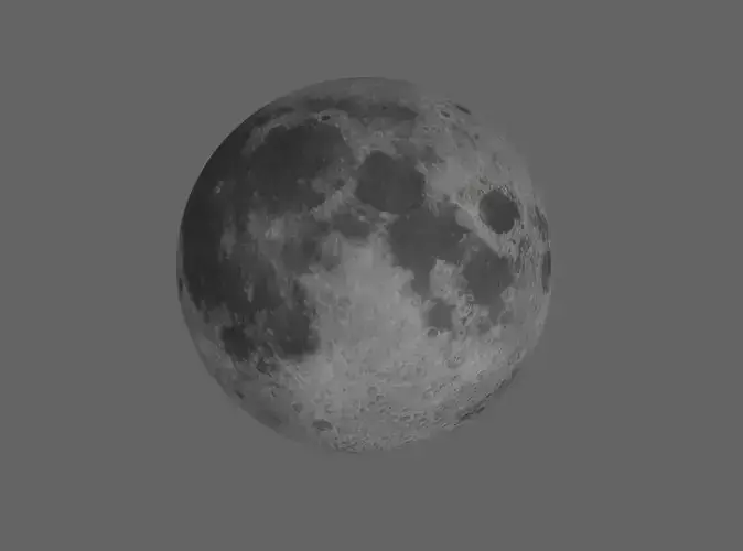 Moon model 3D model