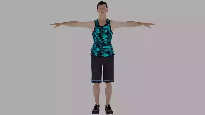 Rigged Male Character 9