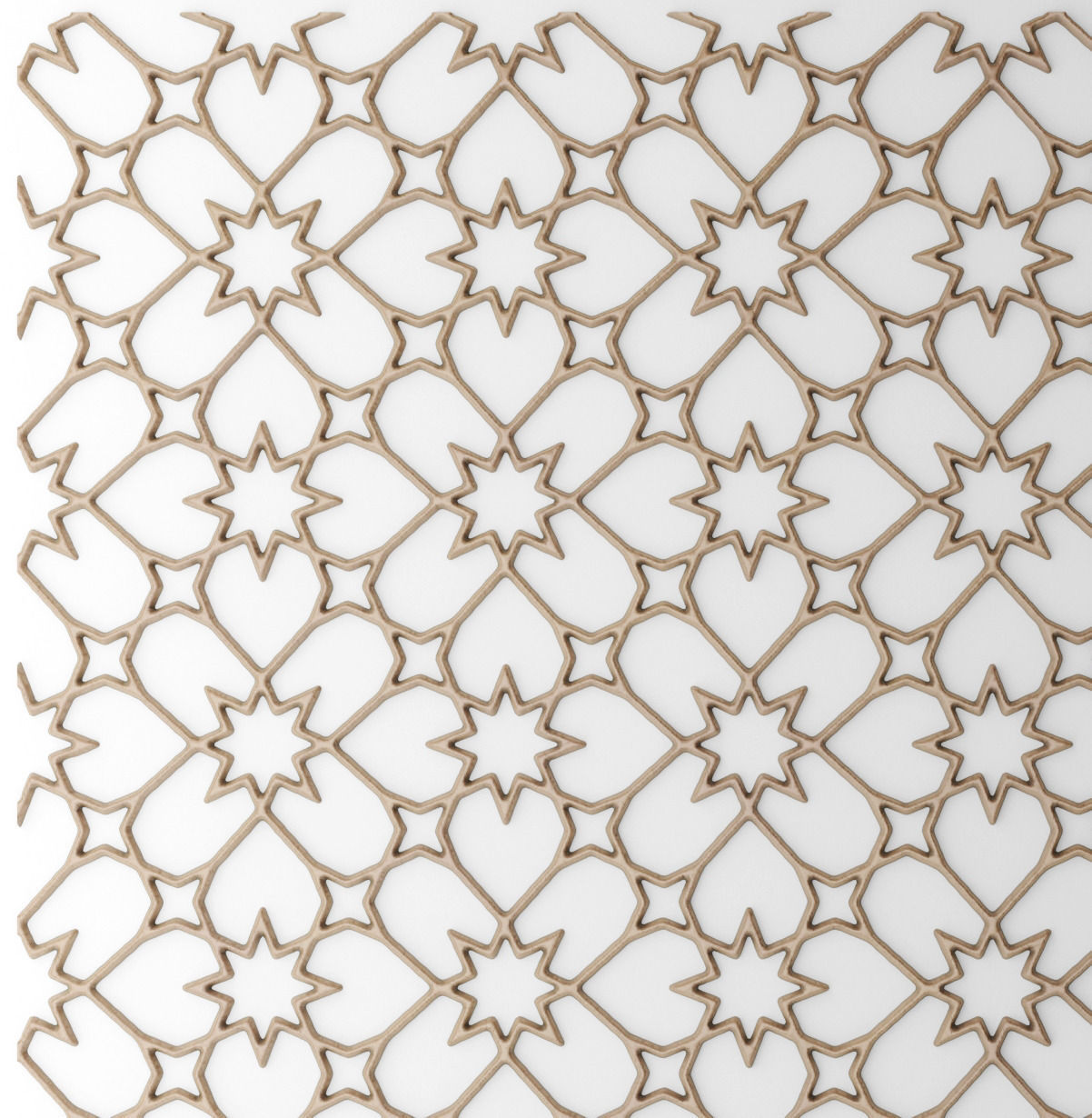 Lattice Arab panel 3D 39 3D model_2