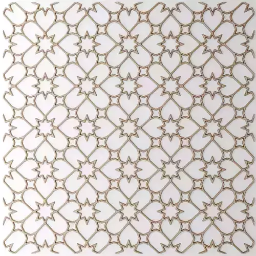 Lattice Arab panel 3D 39