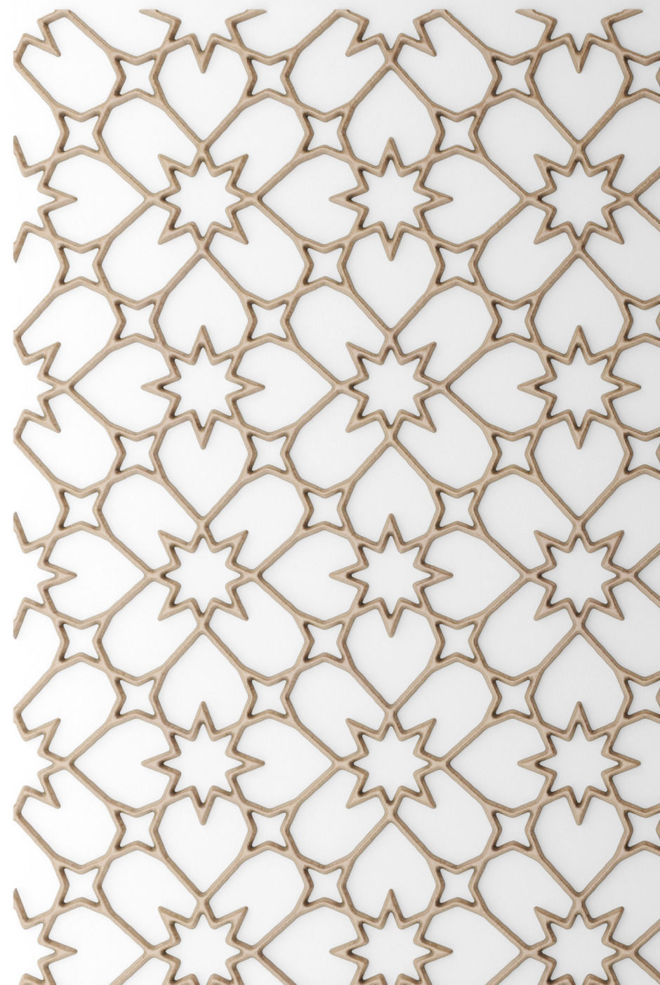 Lattice Arab panel 3D 39 3D model_1