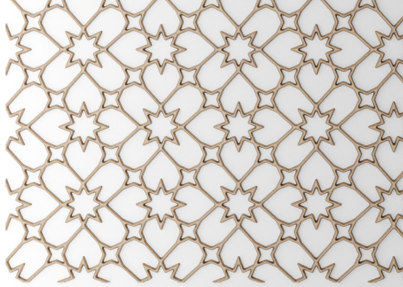 Lattice Arab panel 3D 39 3D model_6