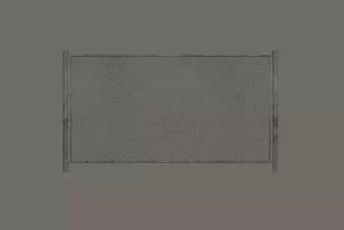 Chain Link Fence 3D model