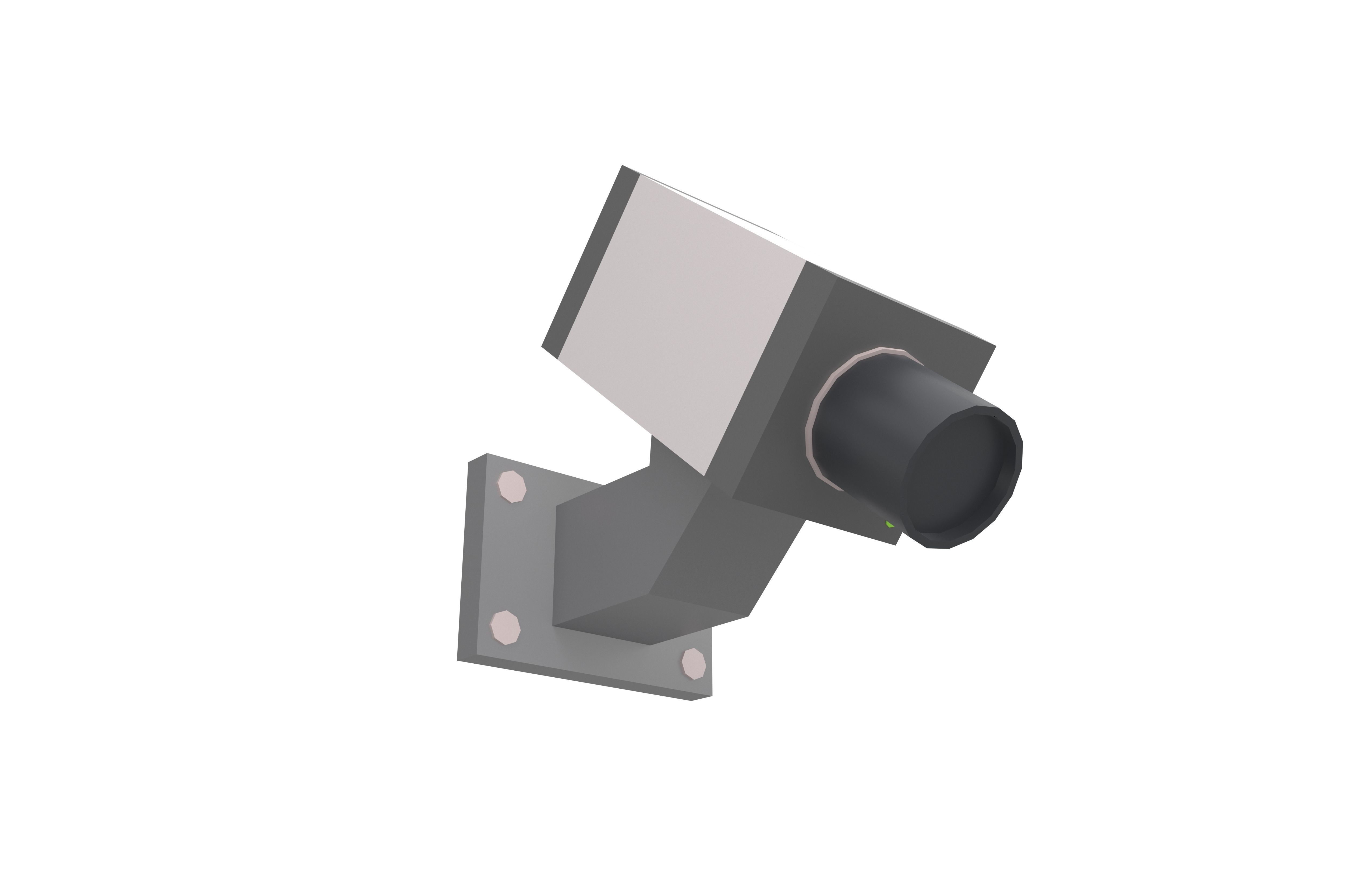CCTV Camera v1 002 Low-poly 3D model_3