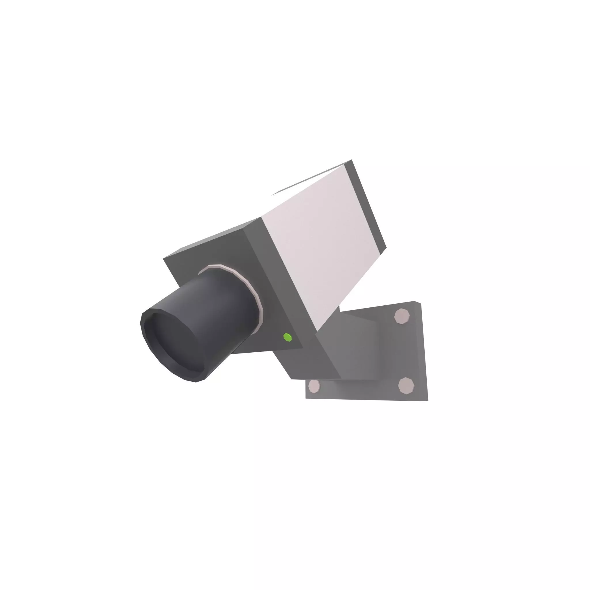 CCTV Camera v1 002 Low-poly 3D model_0