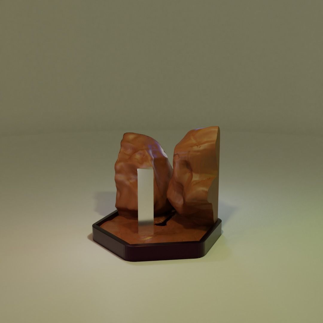 Mysterious Monolith at Utah 3D print model_1