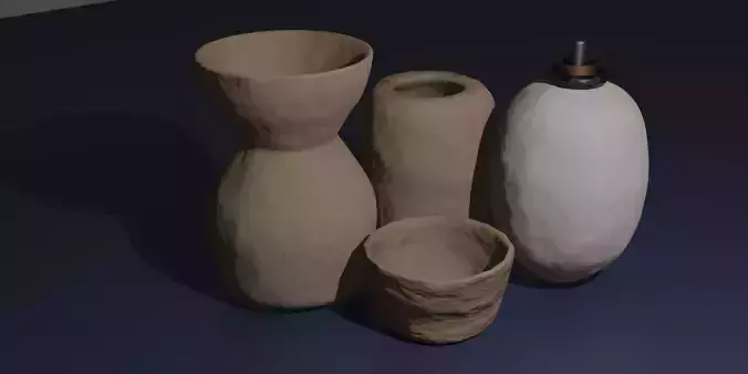 Set of Pots and a Baghdad battery