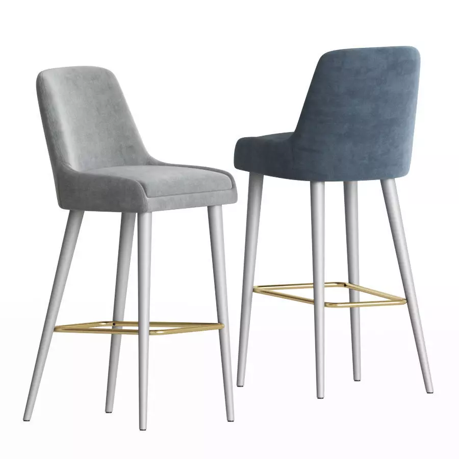 Montbel Barstool Danielle 3D model