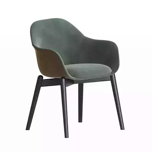 Chia Chair Wood Base