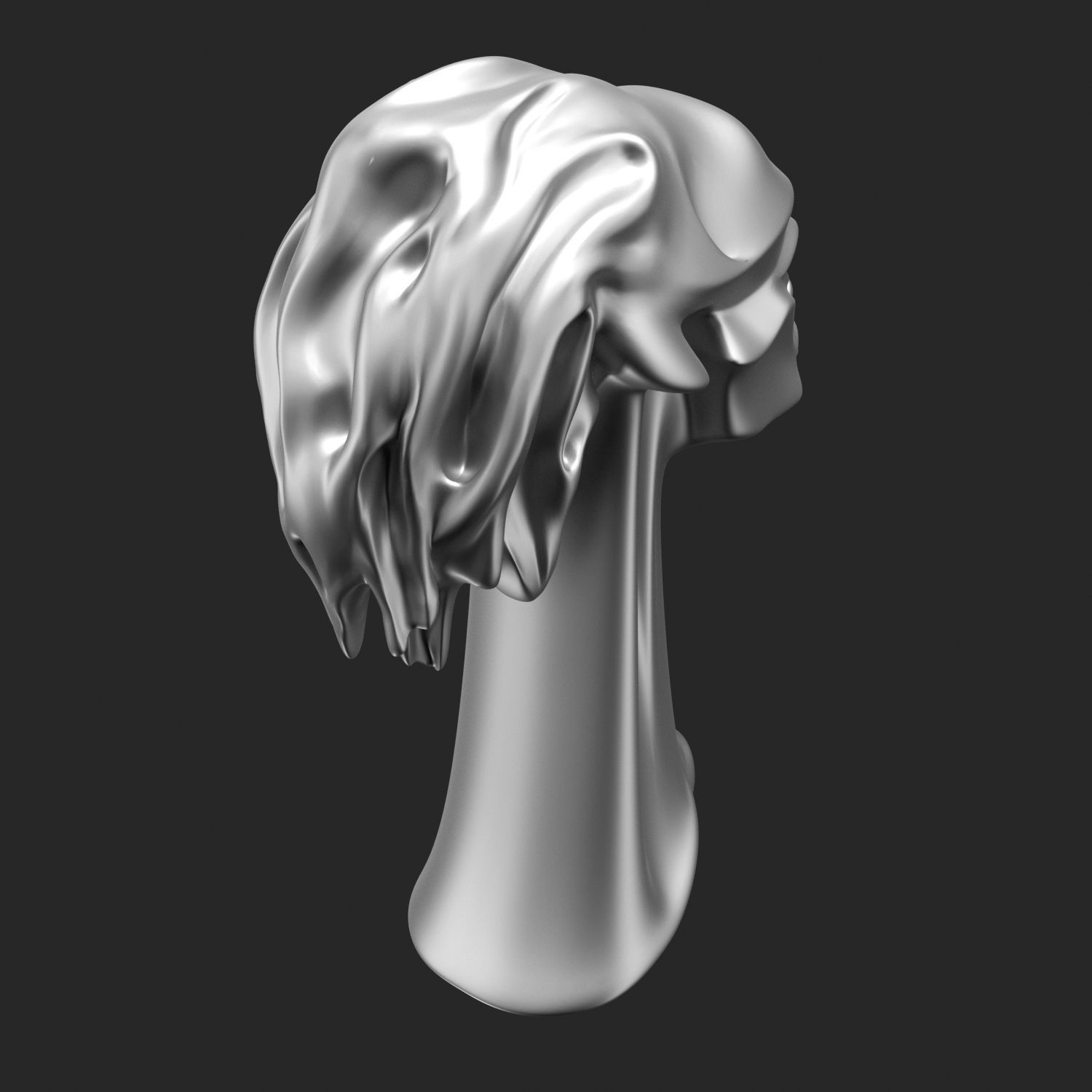 Alien lady Giger replica 3D print model_2