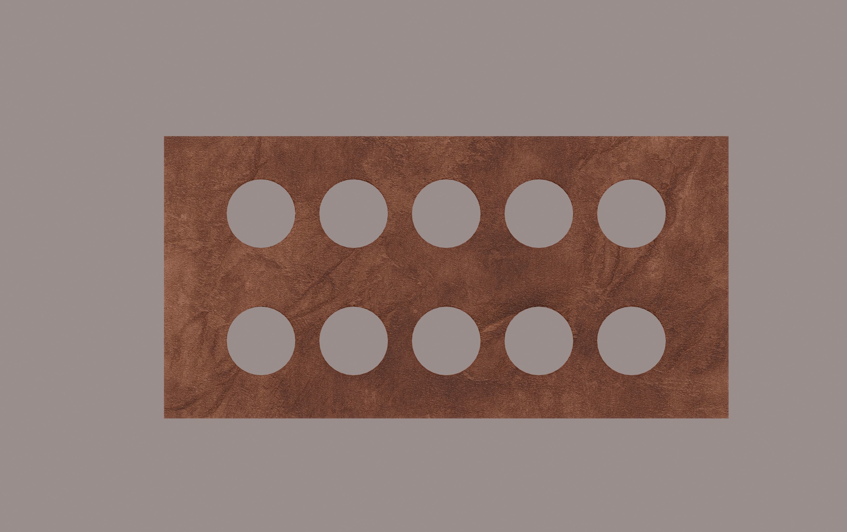 Brick Low-poly 3D model_6