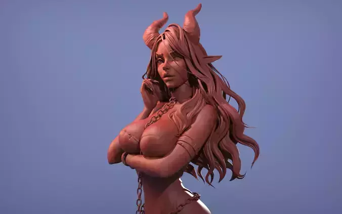 Demon Girl  3D model