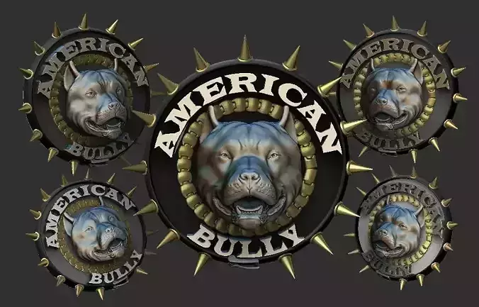 American Bully Head