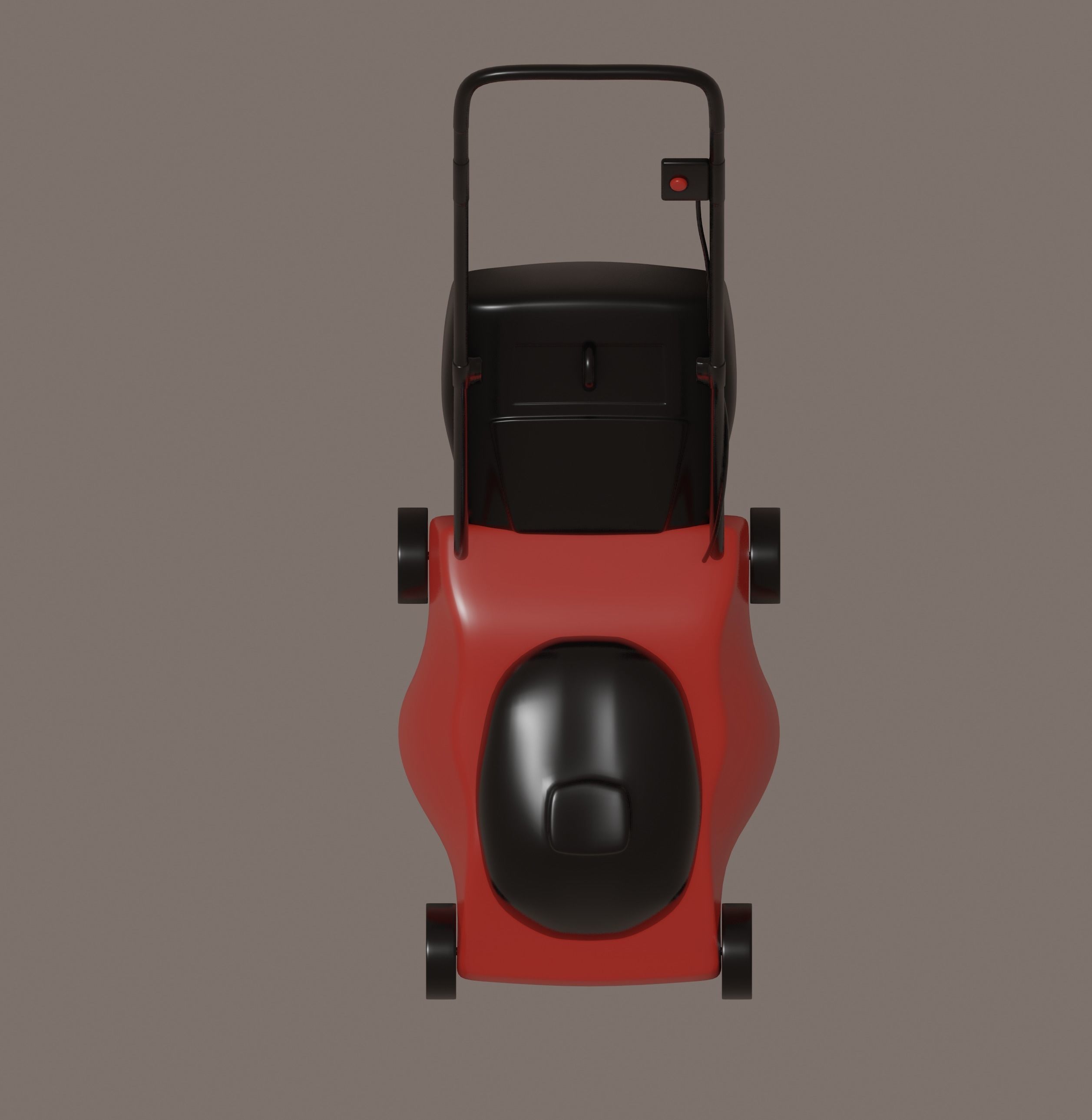 Lawnmower 3D model_7