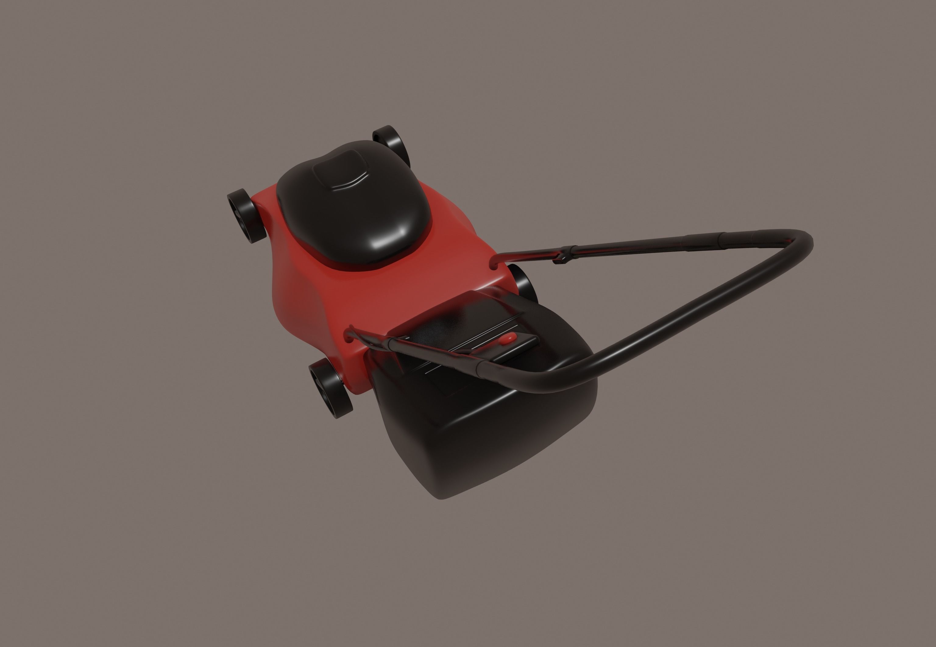 Lawnmower 3D model_6