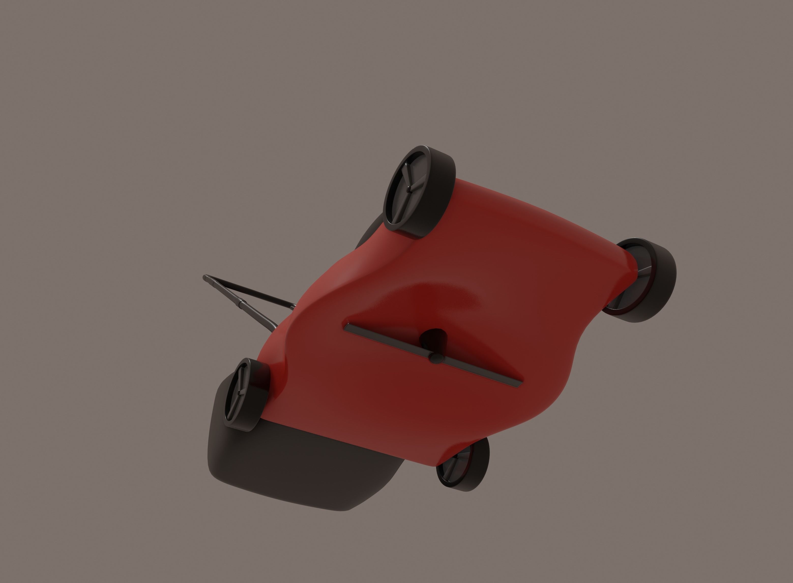 Lawnmower 3D model_9