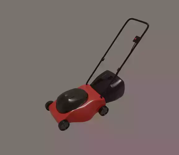 Lawnmower 3D model