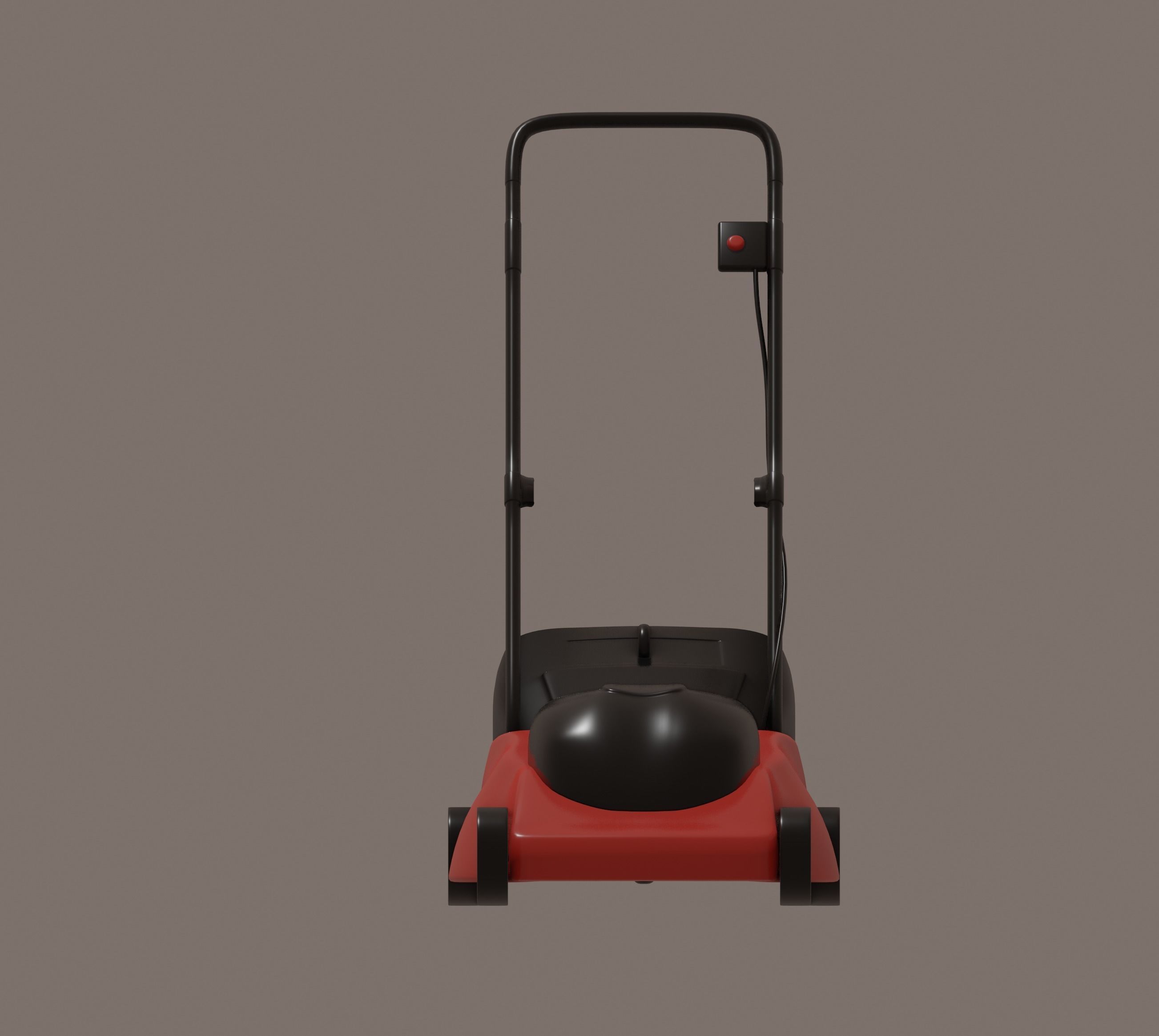 Lawnmower 3D model_8