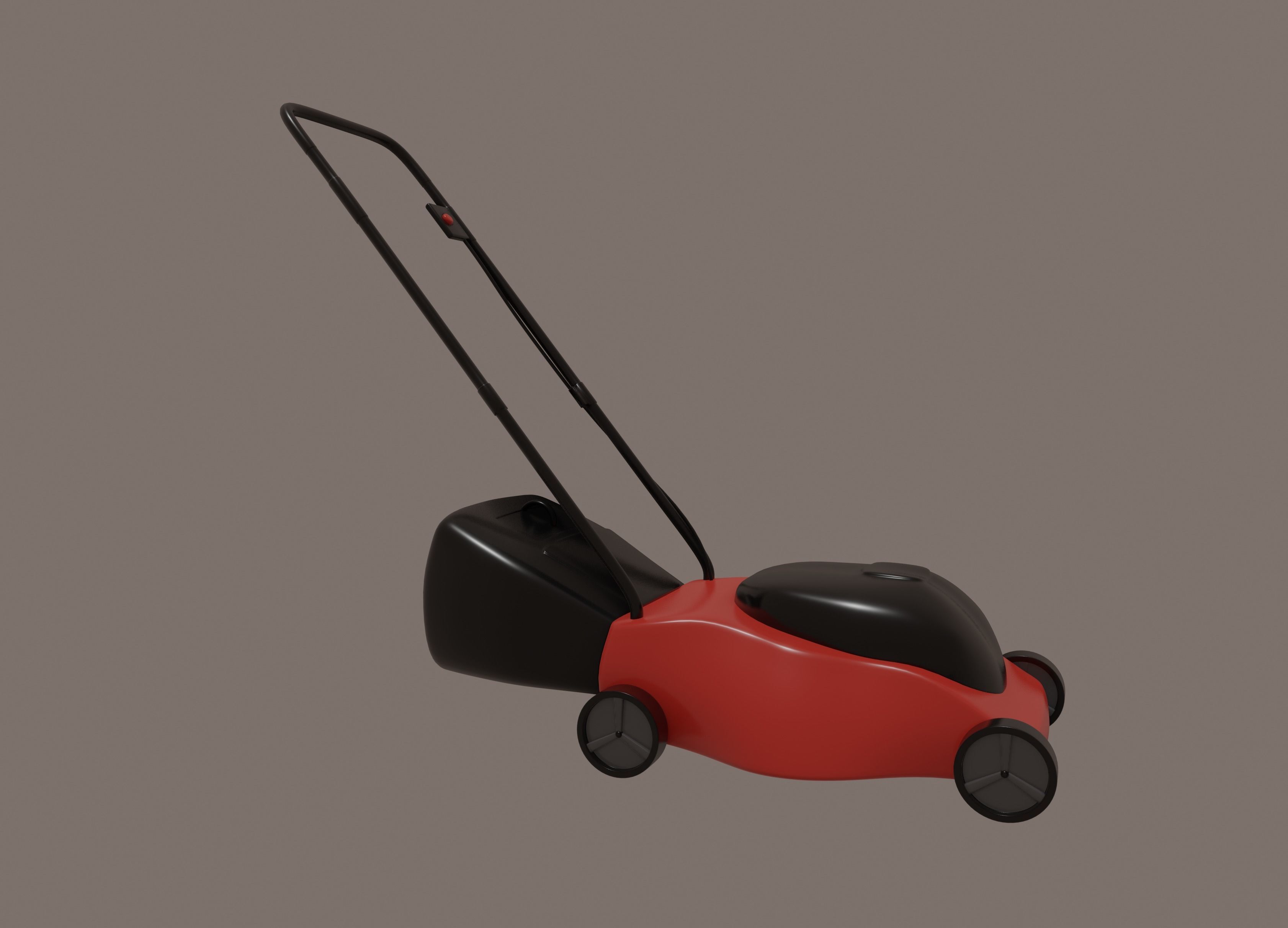 Lawnmower 3D model_10