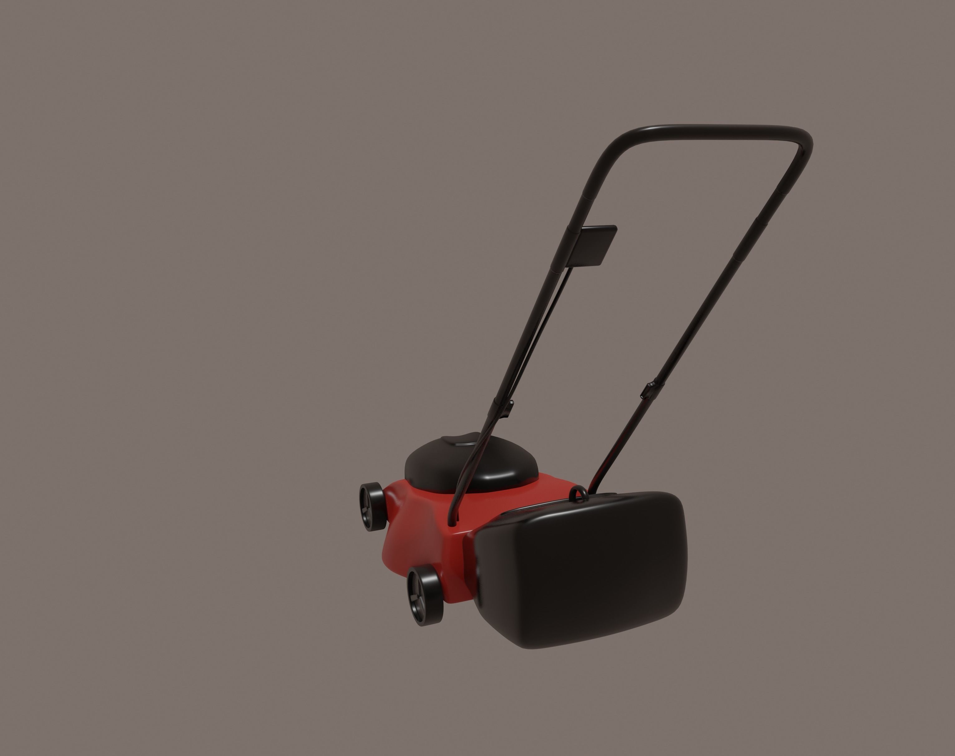 Lawnmower 3D model_5