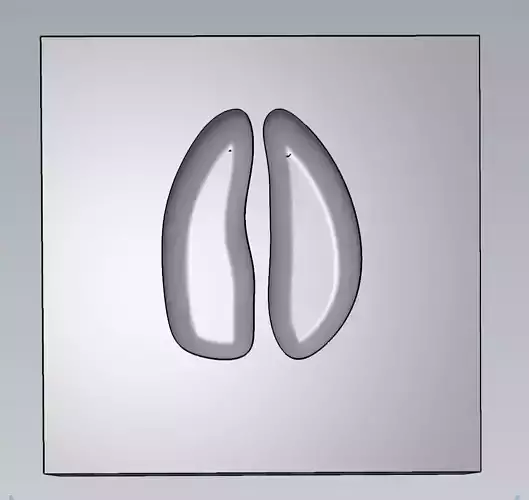 MakeIT Elk Feet Print Mold With Top Frame