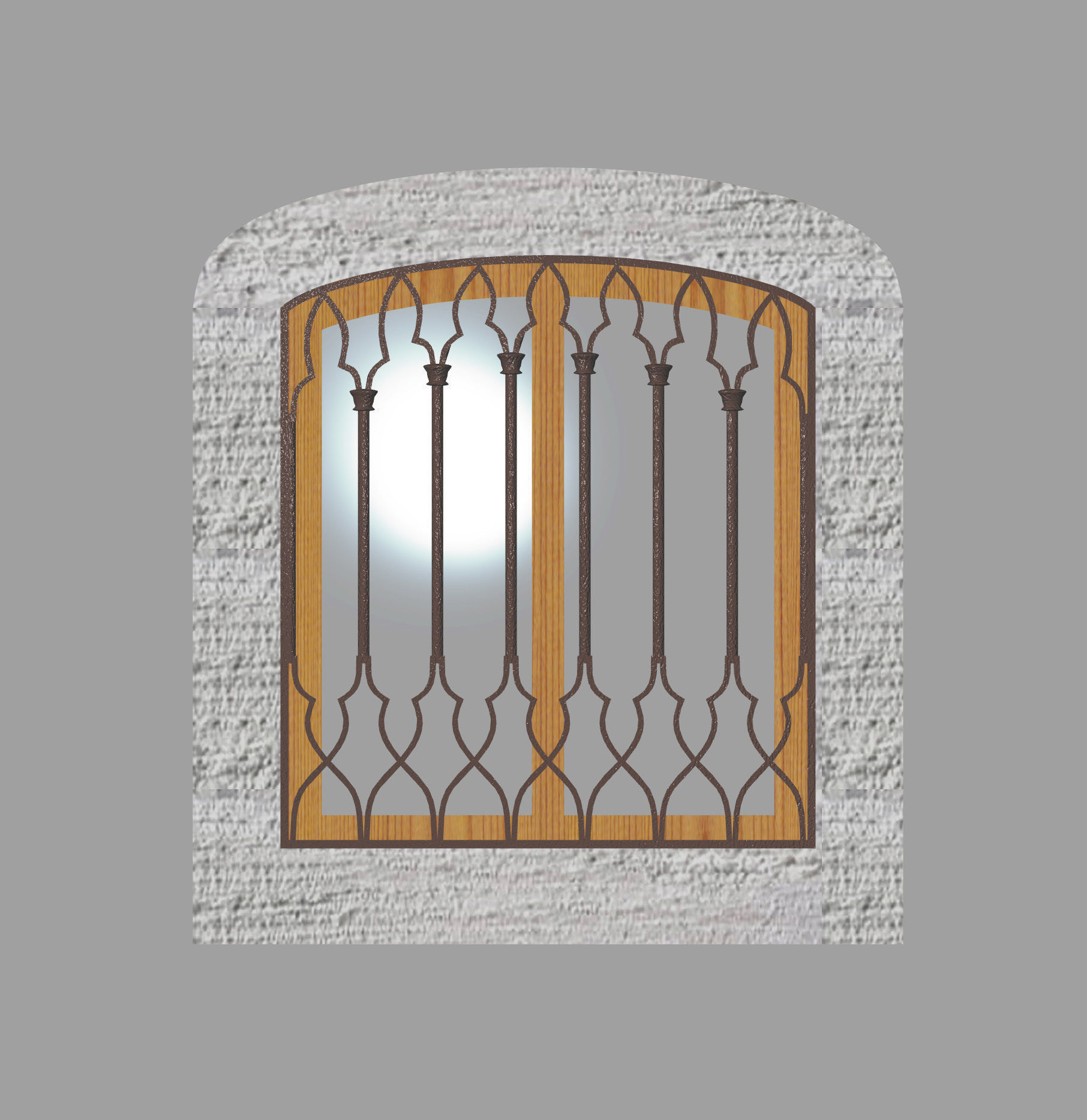 old window Free 3D model_2