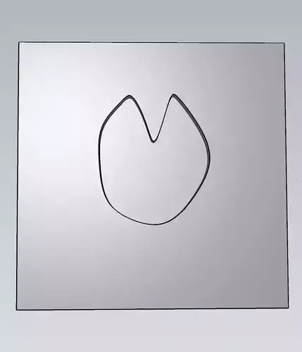 MakeIT Horse Feet Print Mold With Top Frame