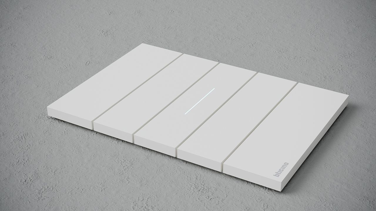Bticino Living Now Switch Free 3D model_3