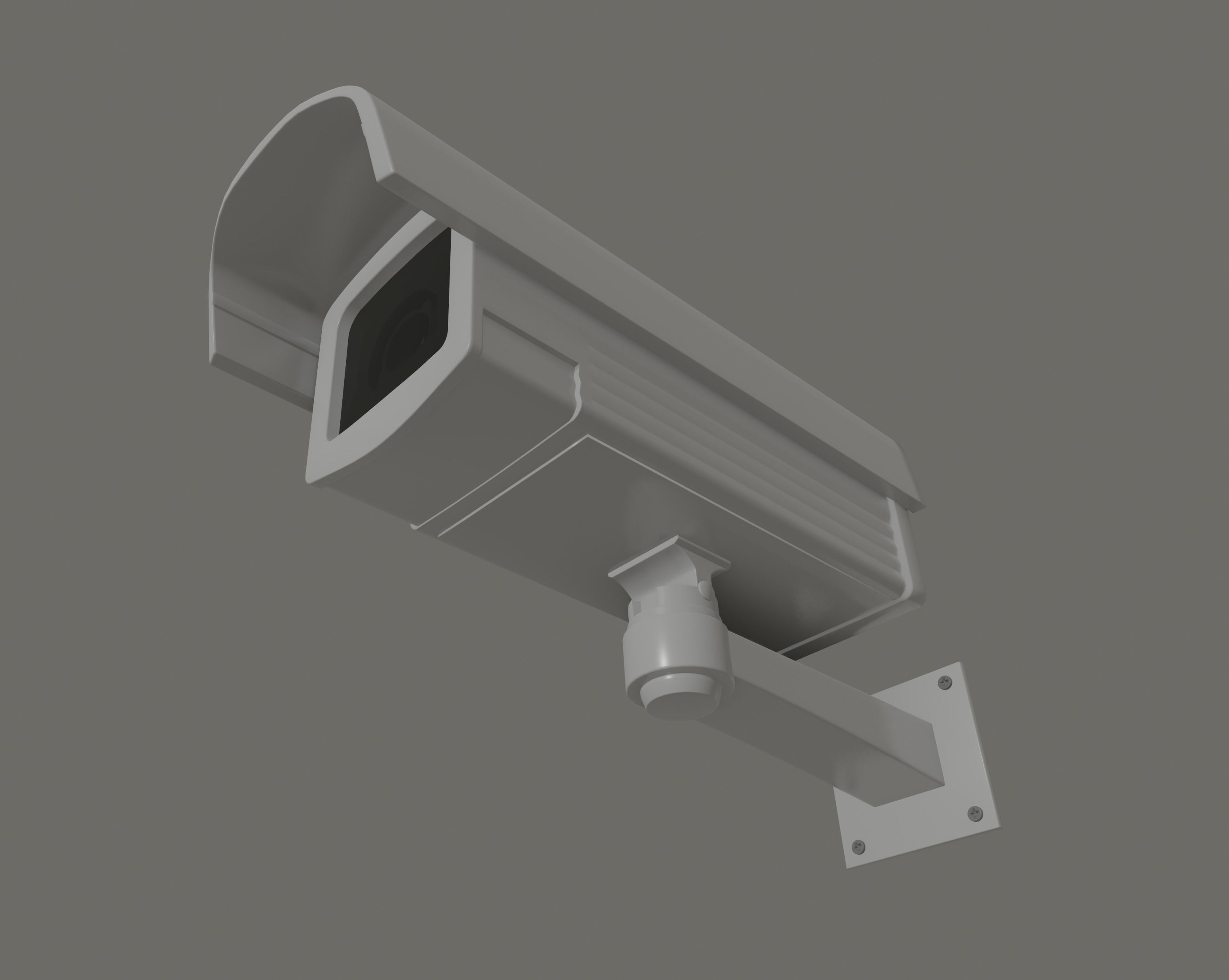 Security Camera 3D model_2