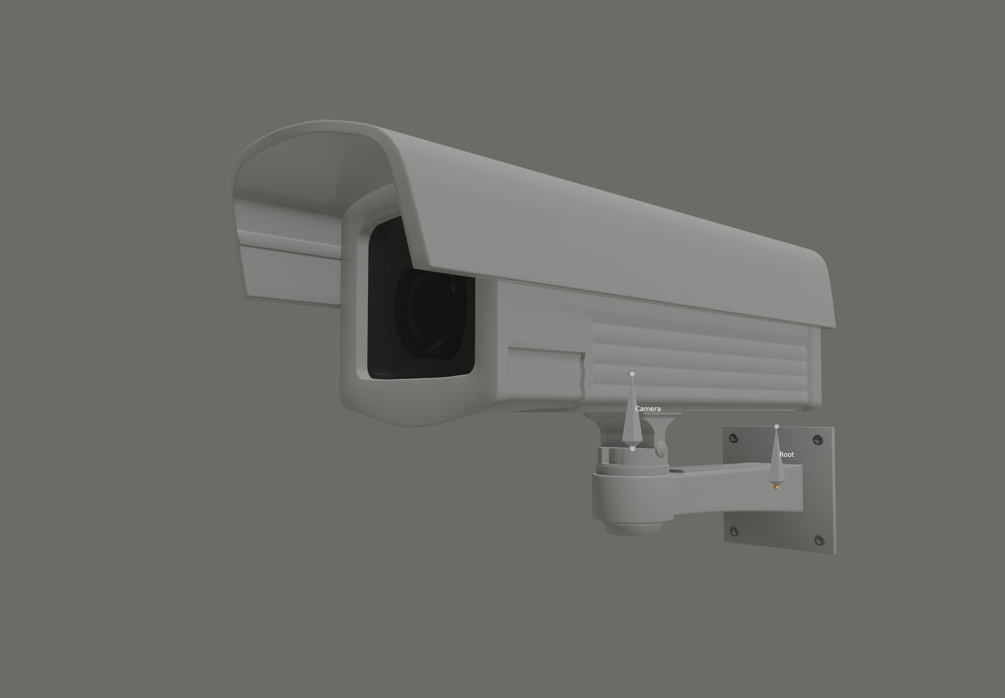Security Camera 3D model_11