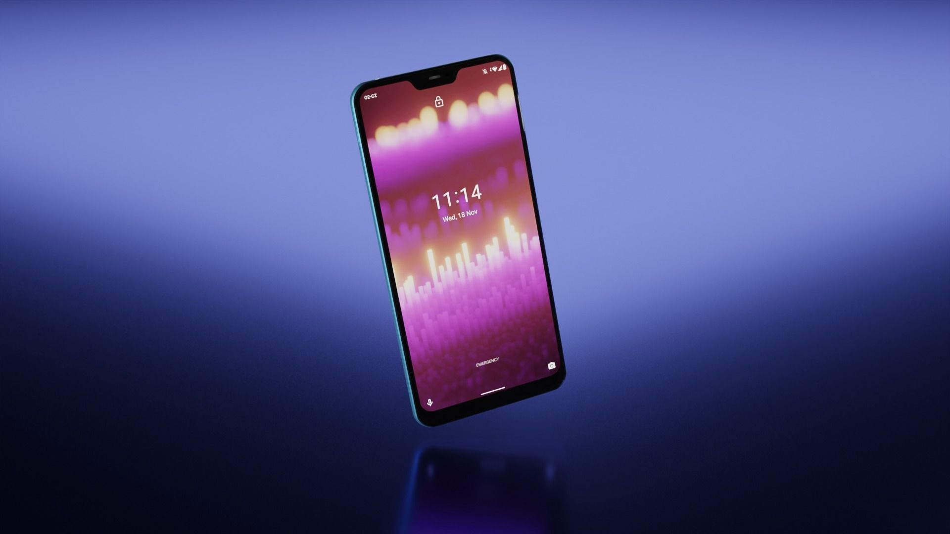 Xiaomi Mi A2 Lite Lake Blue 3D model_1