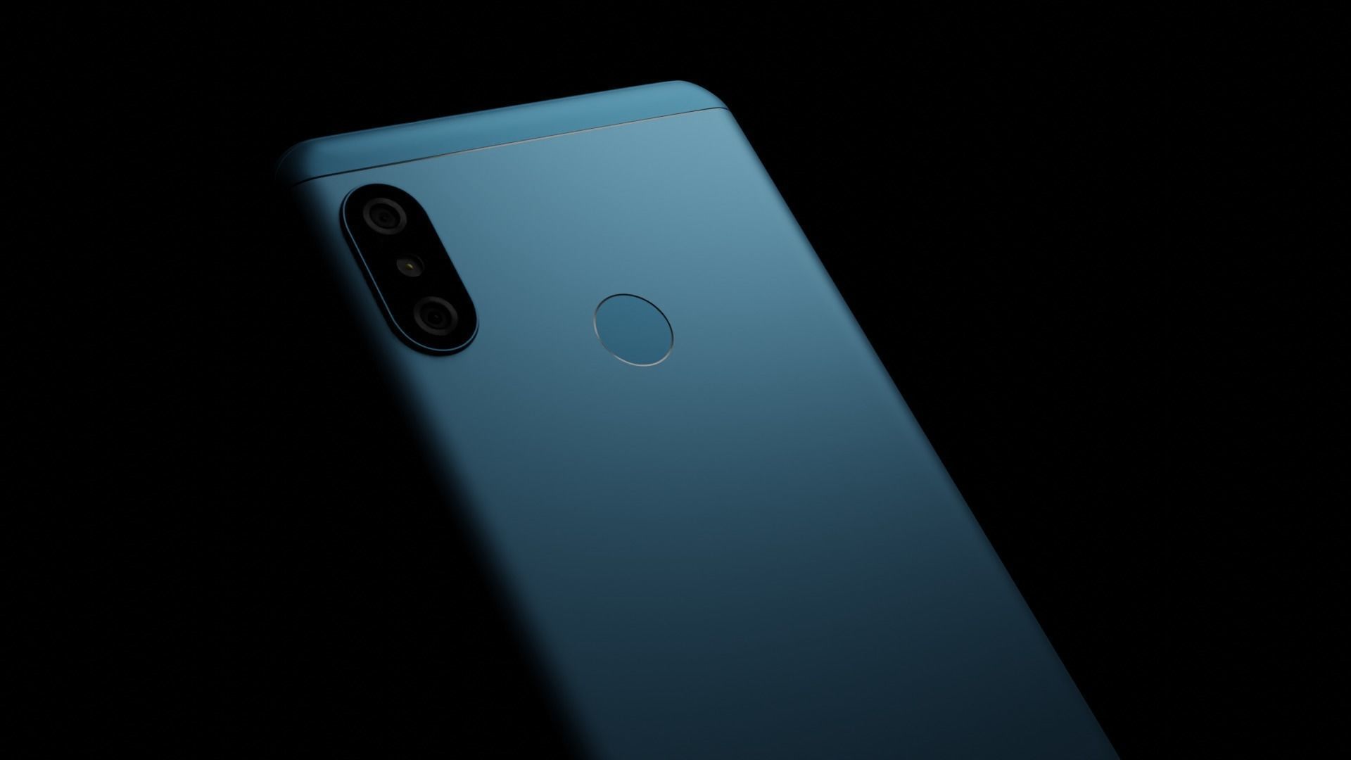 Xiaomi Mi A2 Lite Lake Blue 3D model_13