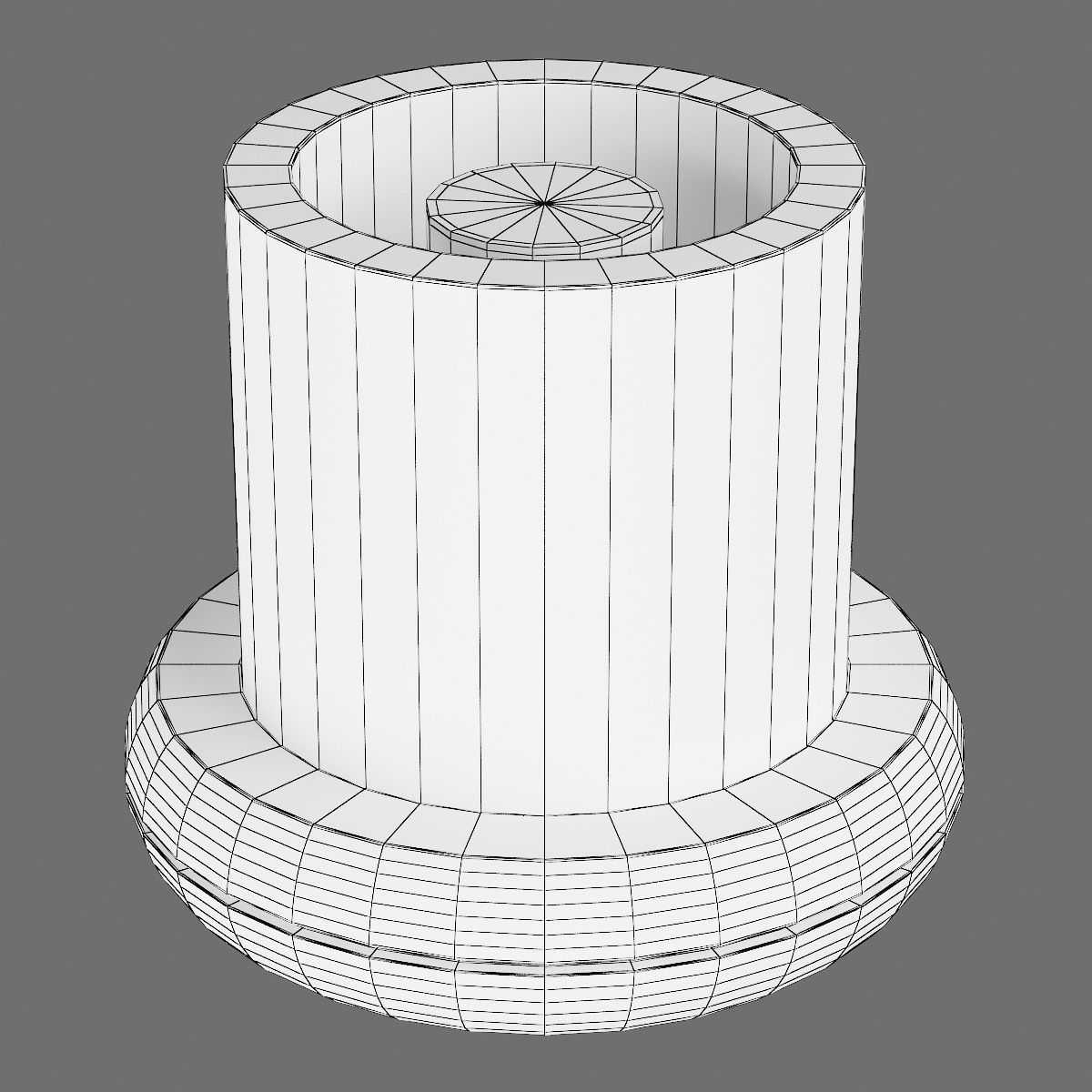 01127x Piano mini Lightstar Recessed spotlight 3D model_11