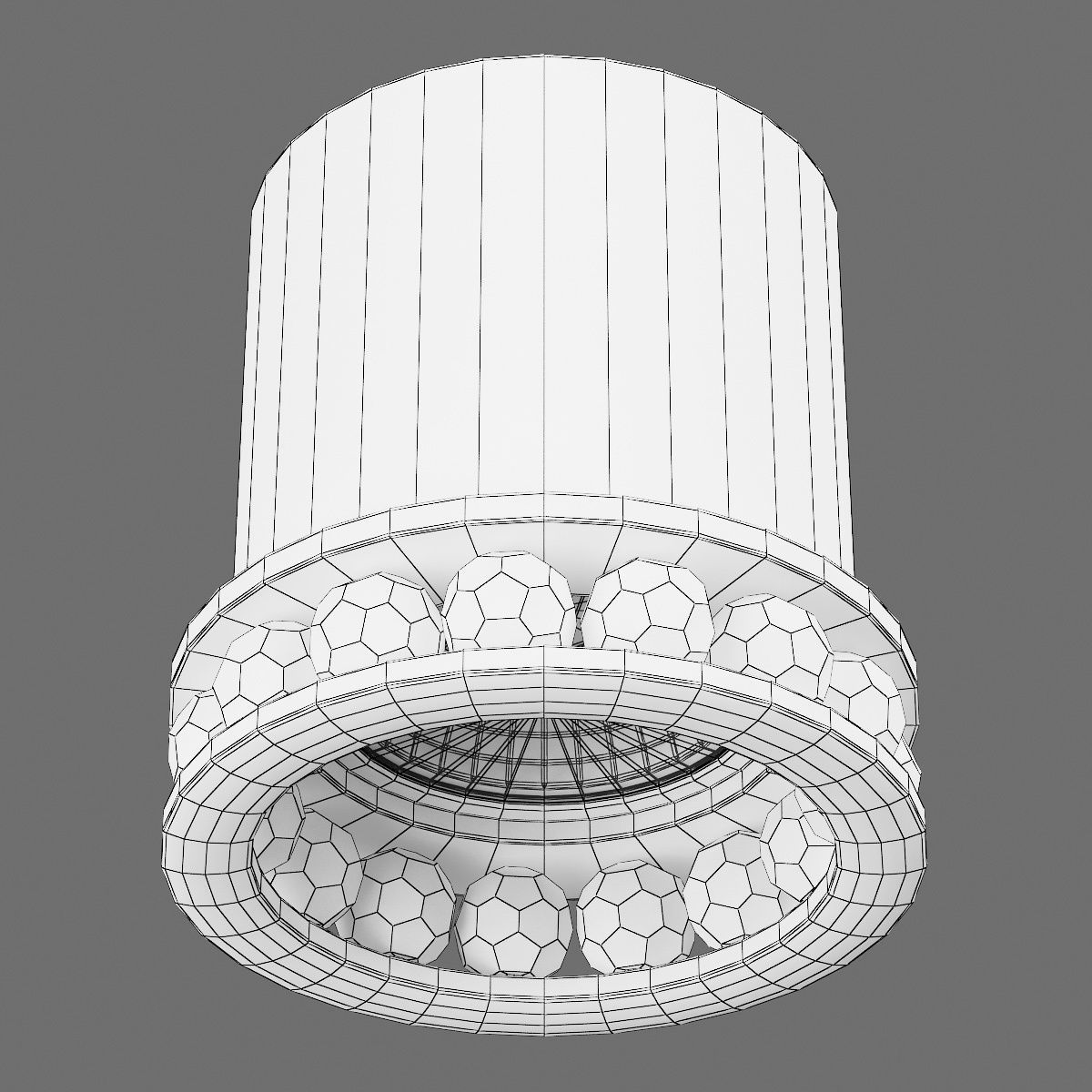 03170x Monilo Lightstar Recessed spotlight 3D model_7
