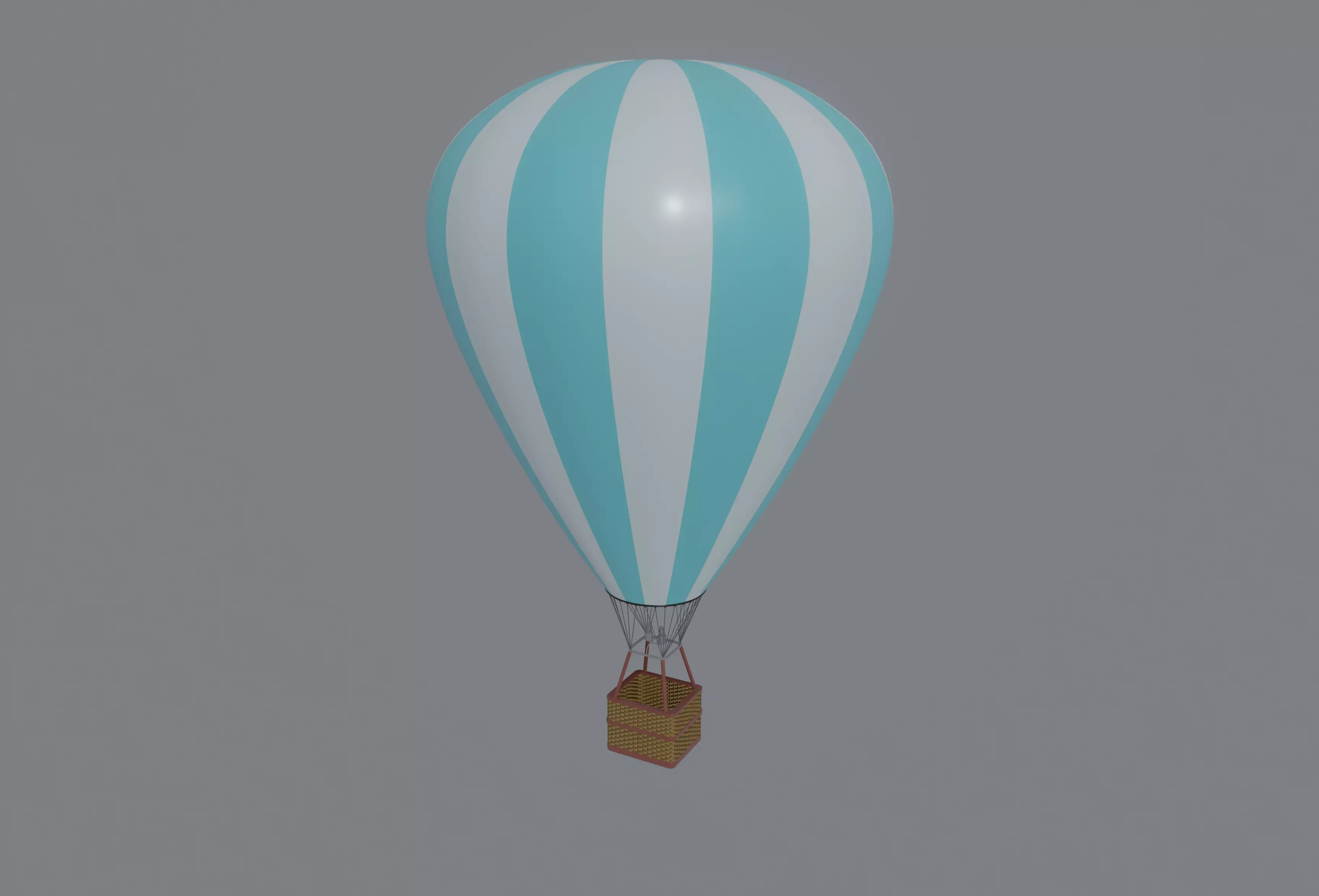 Hot Air Balloon 3D model