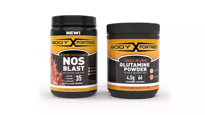 Protein Powder 3D model
