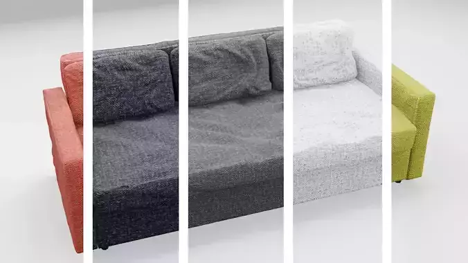 3 places sofa customizable