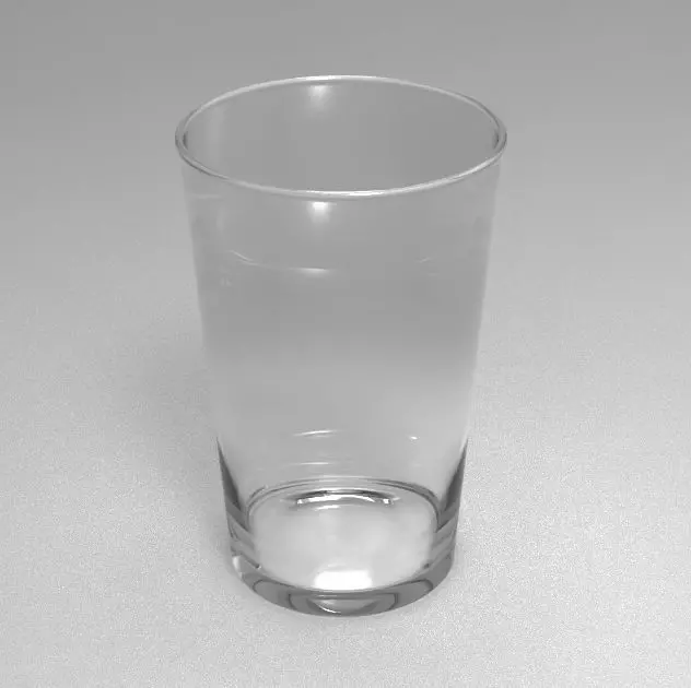 Pint Glass 3D Model 3D model_0