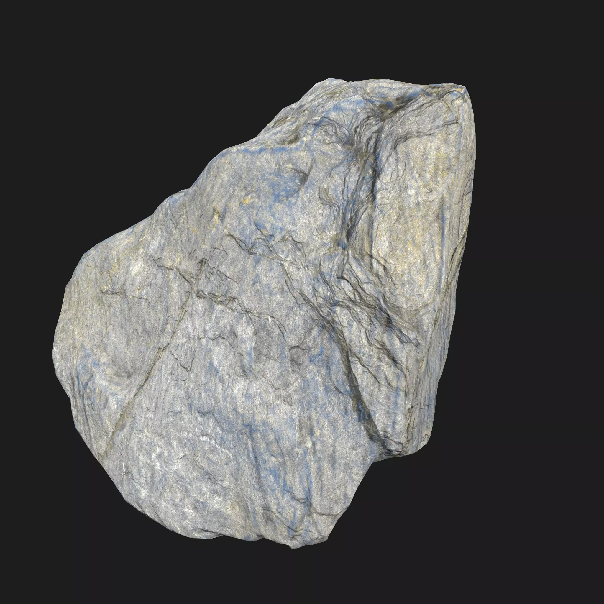 Rock Render 3D model 3D Rock PBR Texture 8K ready for Unity VR / AR / low-poly ...