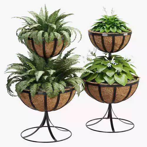 Griffen three tier planter set