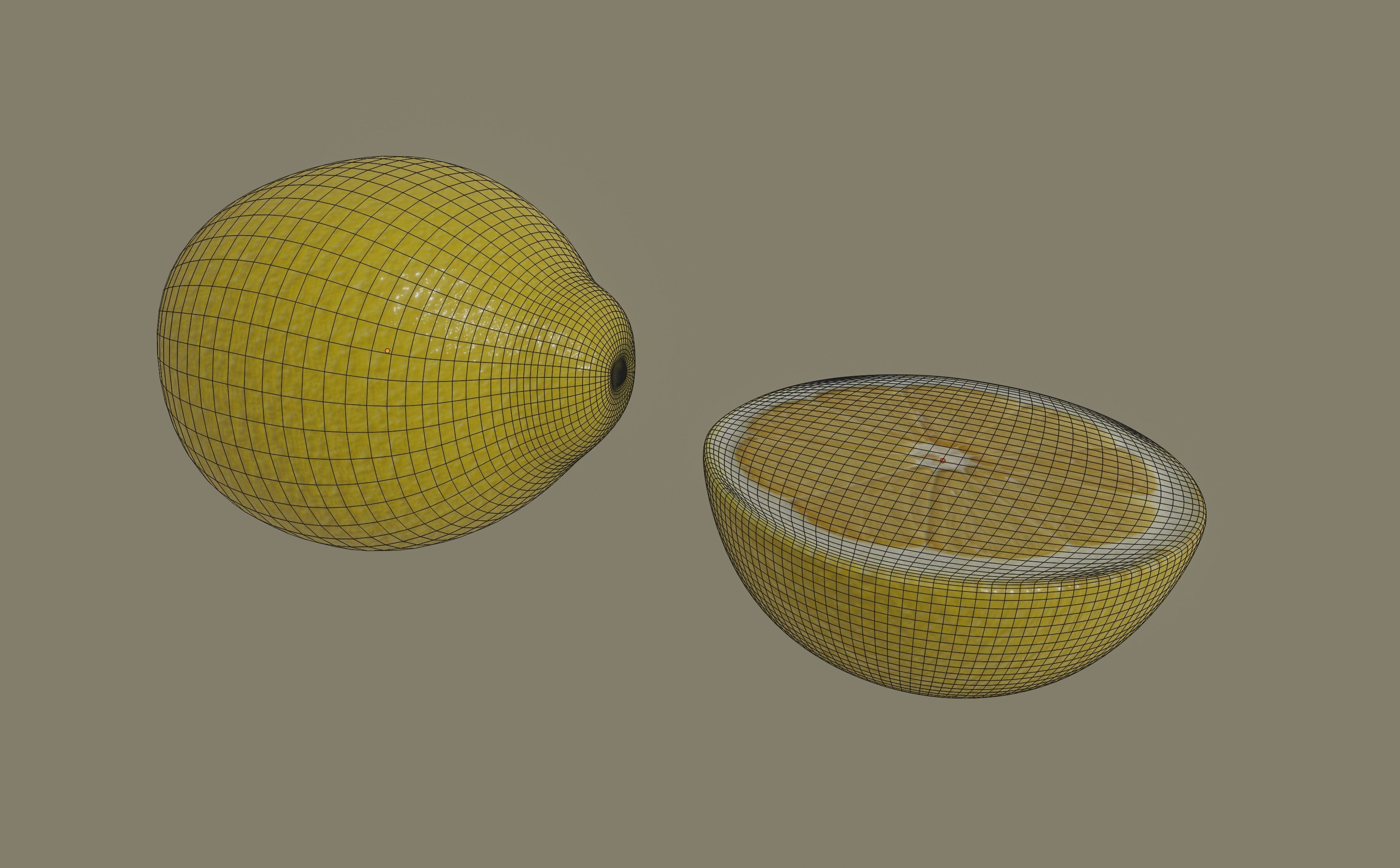 Lemon 3D model_11