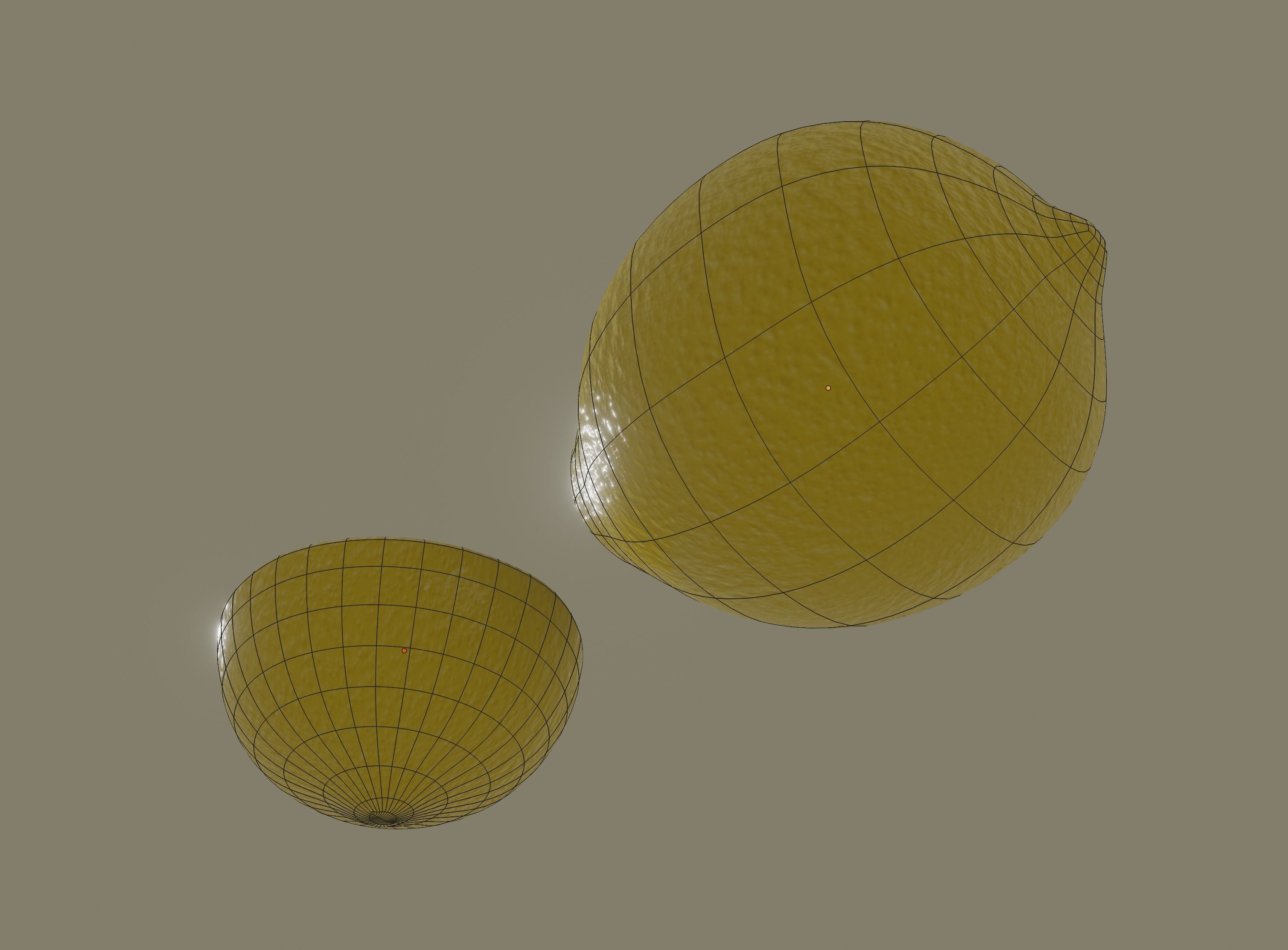 Lemon 3D model_10