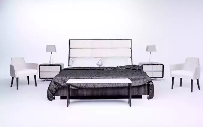 Italian bedroom Amber from Saber factory