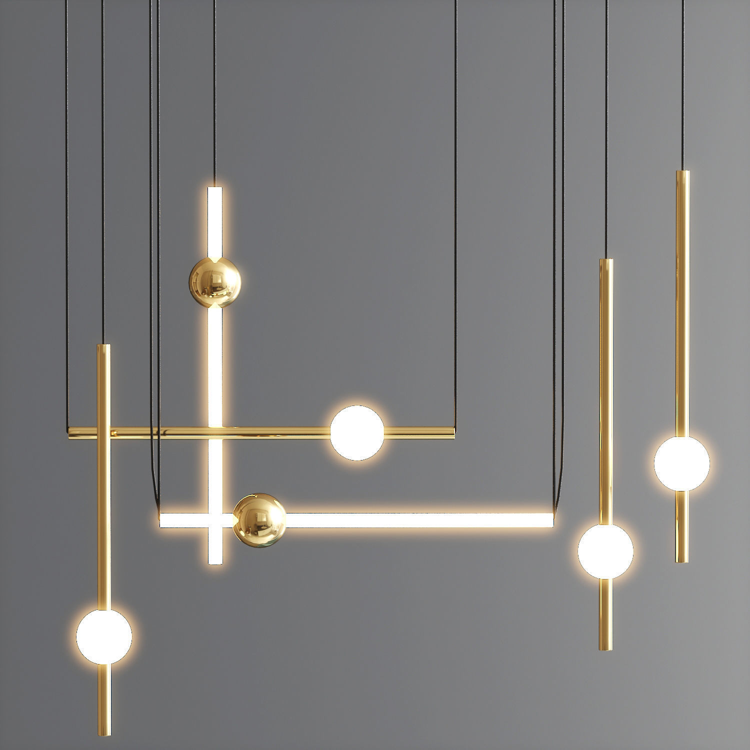 Orion Tube Light 3D model_1