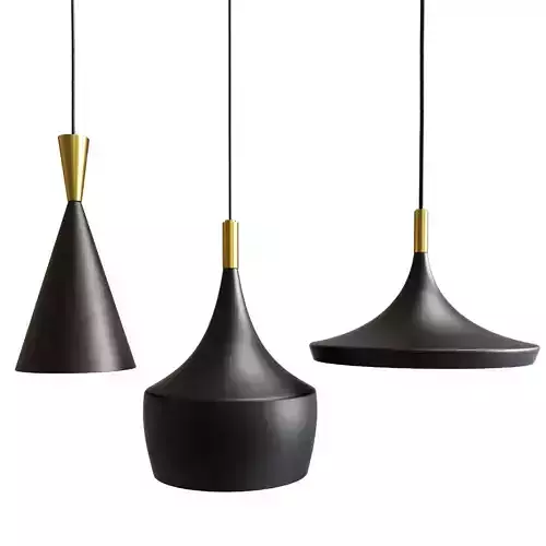 Vintage Pendant Light 3D model
