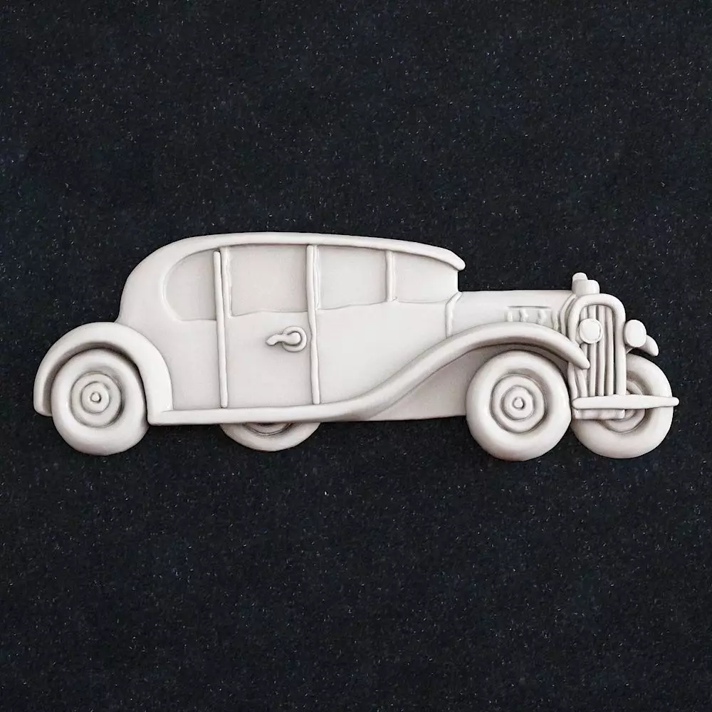 Jewelry pendant Auto classic 3D print model