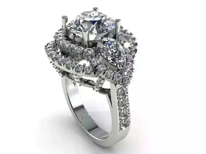 3DM Diamond Ring R135