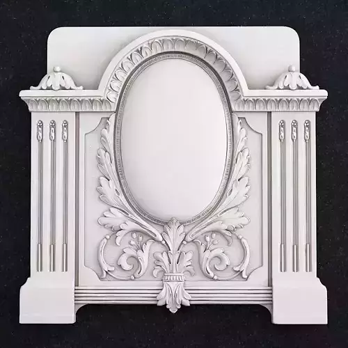 Decor pattern corbel 3D print model