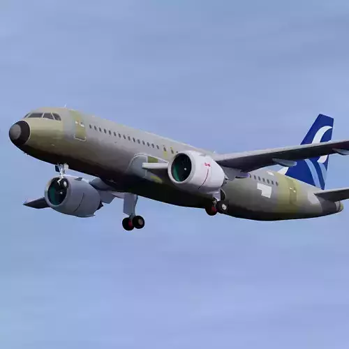 Aegean A320neo Unpainted
